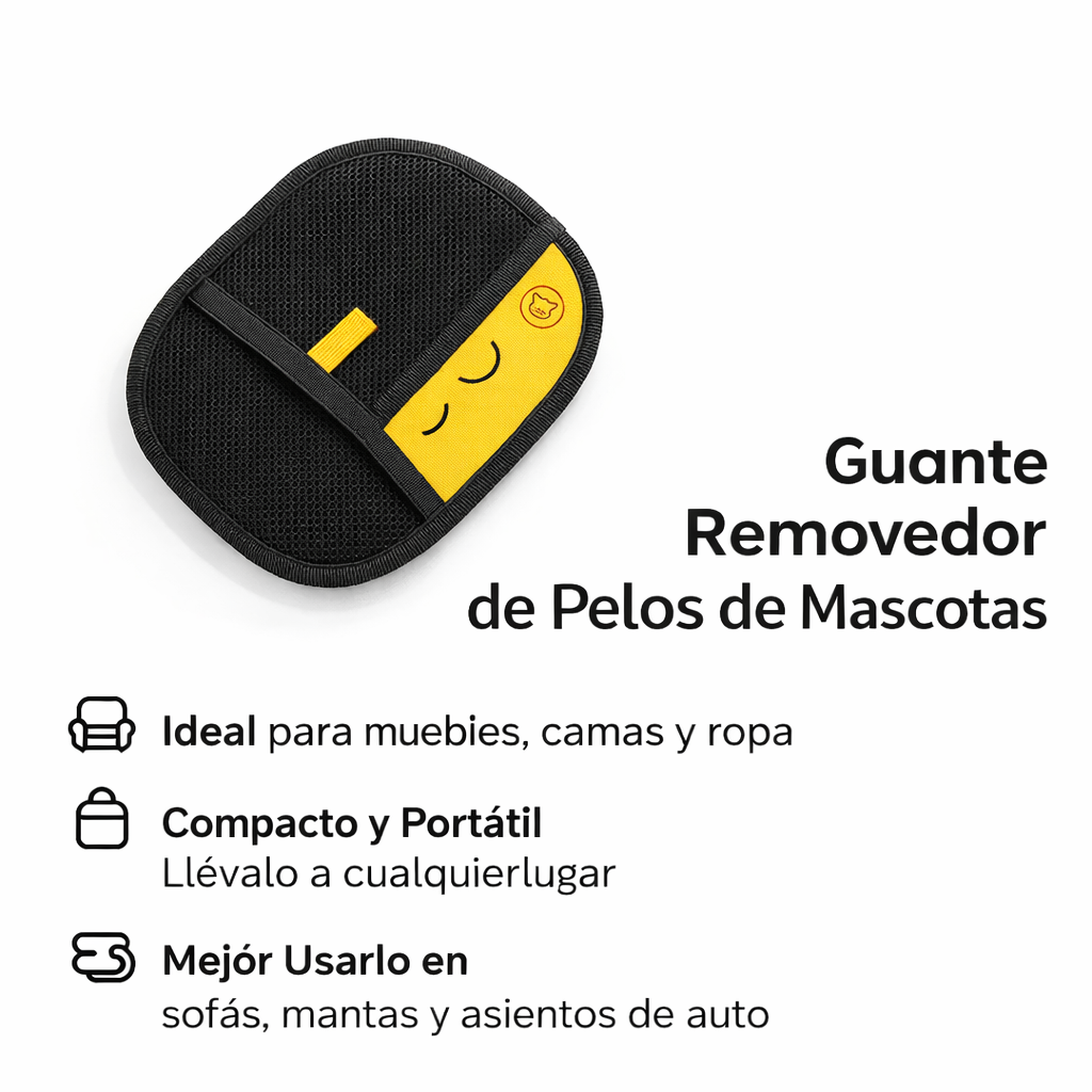 Guante Removedor de Pelo para Mascotas™